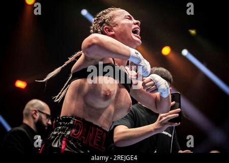 daniella boxing flash uncensored|Boxer Daniella Hemsley celebrates win by flashing crowd